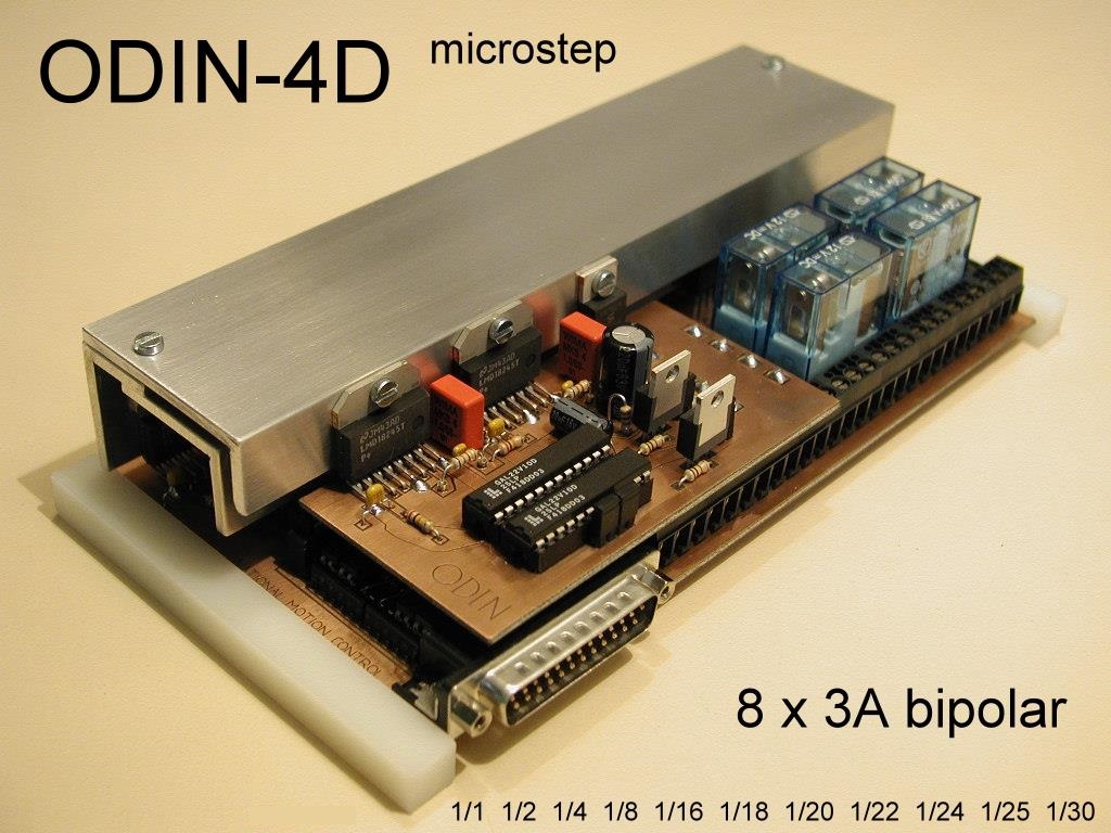 Odin-4D Microstepper Board